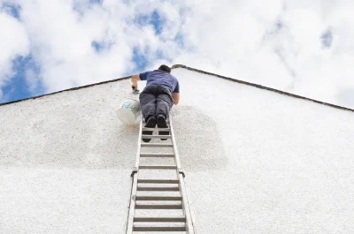 Peinture extérieure au Bonhomme — façades et ravalement